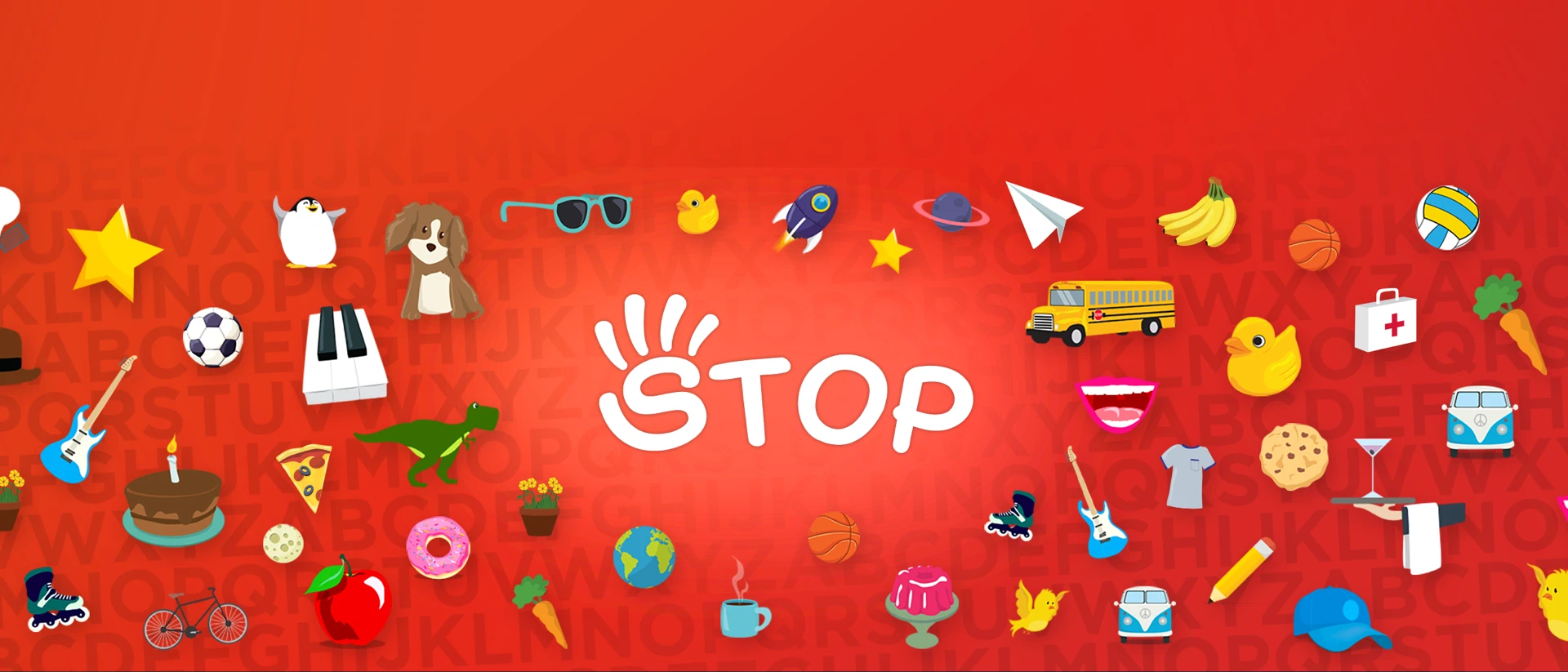 Stop - Categories Word Game product page header