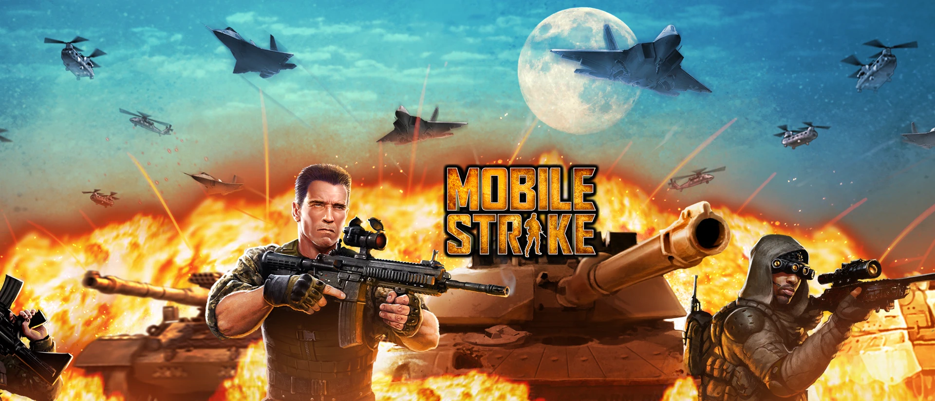 Mobile Strike product page header