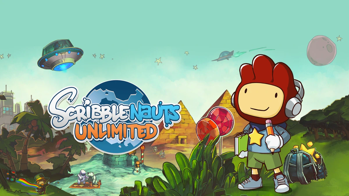 Scribblenauts Unlimited App Store product page header