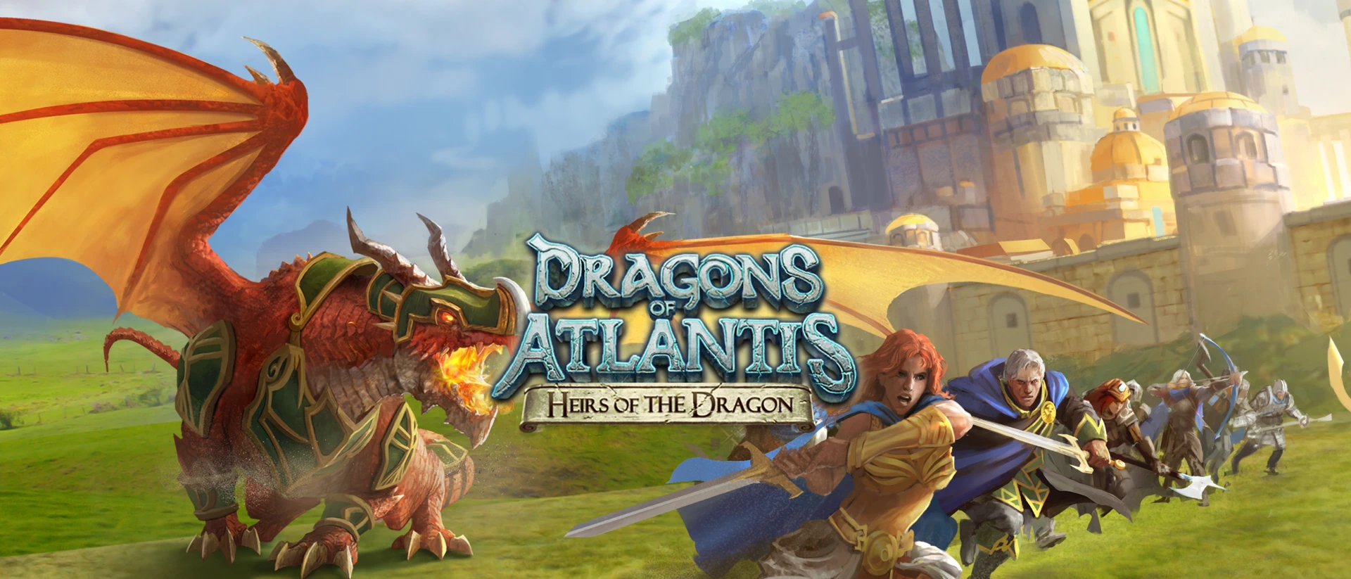Dragons of Atlantis product page header