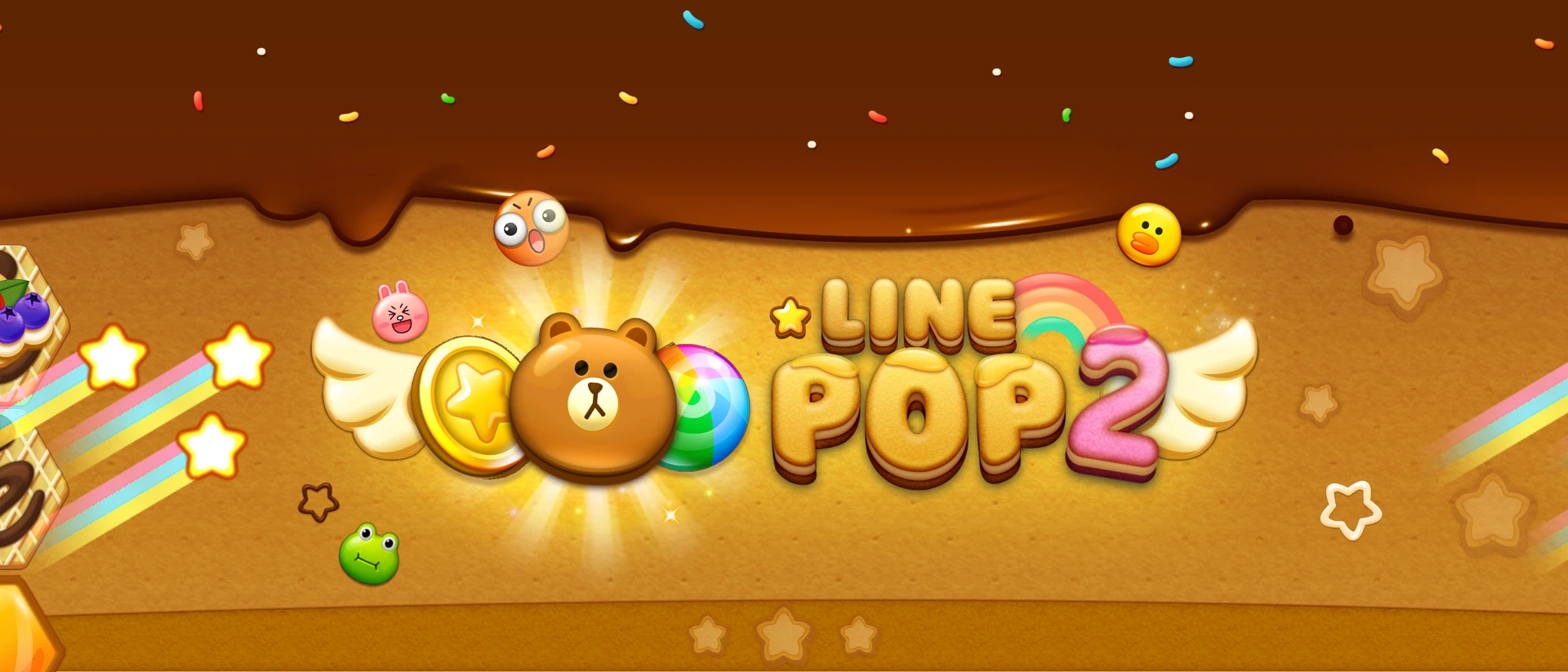 LINE POP2 Puzzle -Puzzle Game product page header