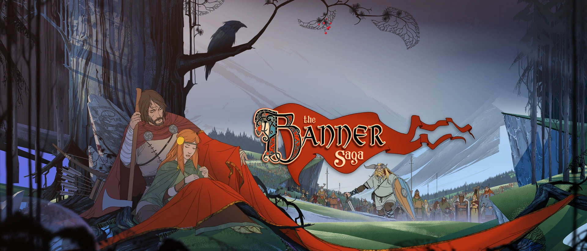 Banner Saga product page header