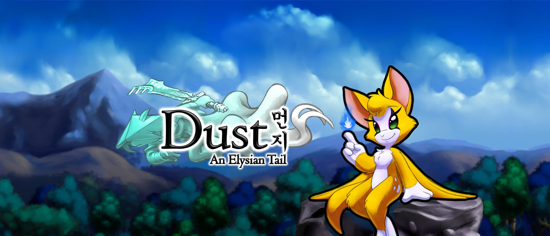 Dust: An Elysian Tail product page header