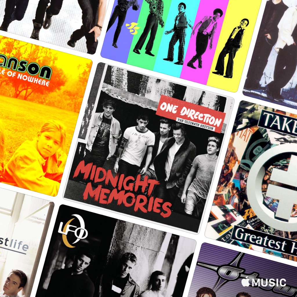 Boy Bands: Love Songs & Ballads