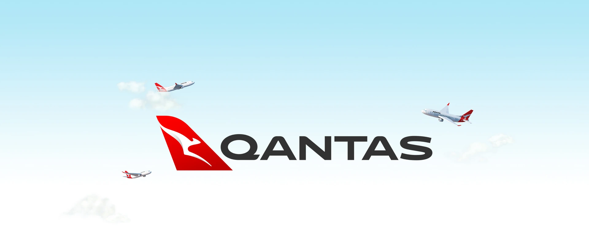 Qantas Airways product page header