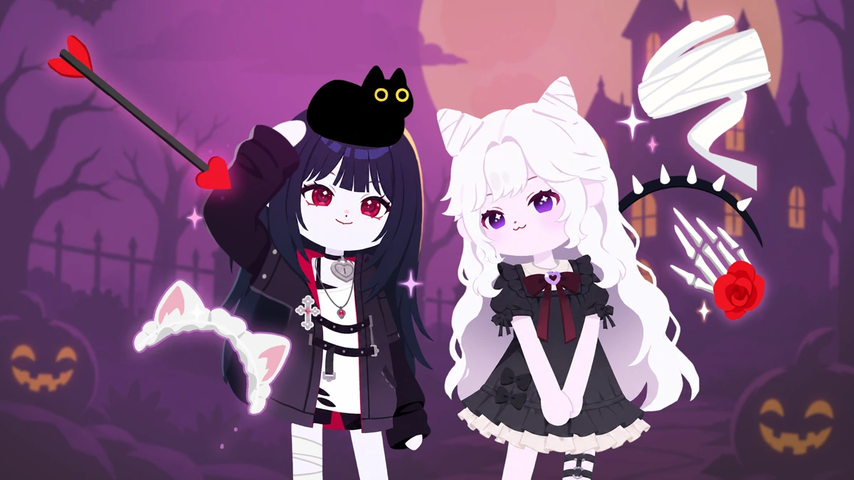 Play Together VNG search result, In-app event: The Secret of Halloween Night