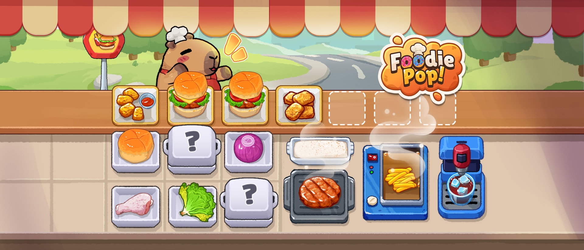Foodie Pop! product page header