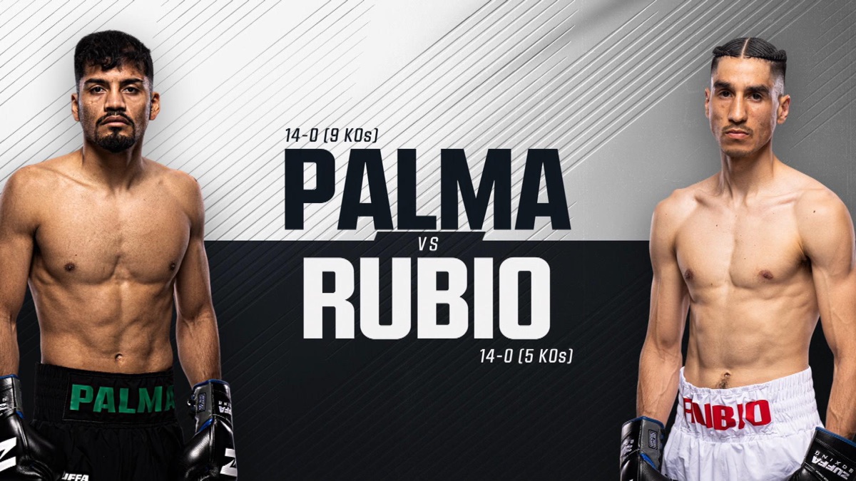‎Adan Palma vs. Pablo Rubio Jr - Zuffa Boxing (temporada 2026, episodio ...