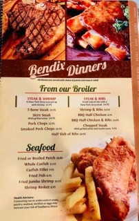 Bendix Restaurant Family Dining