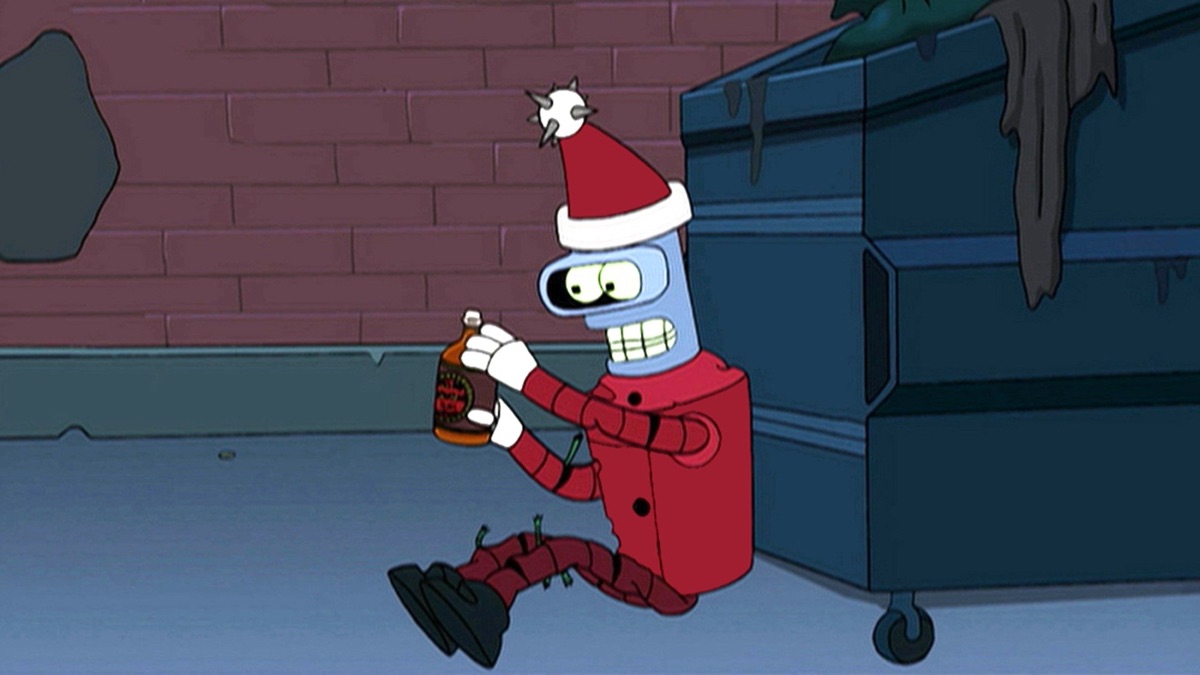 futurama santa and bender