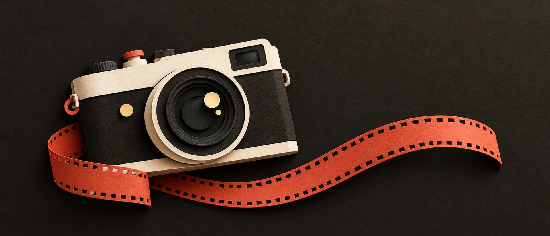 Vintage Camera: Analog Film product page header