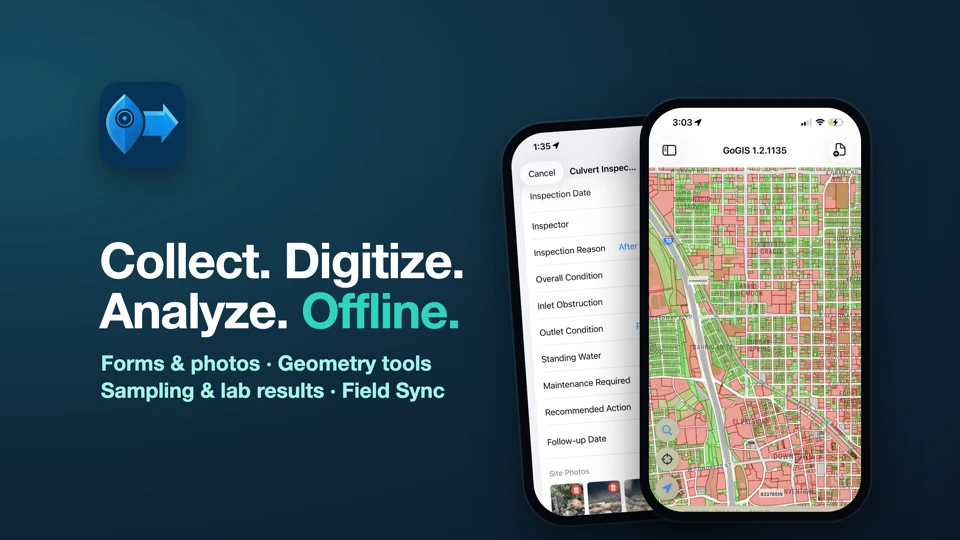 GoGIS App Store product page header
