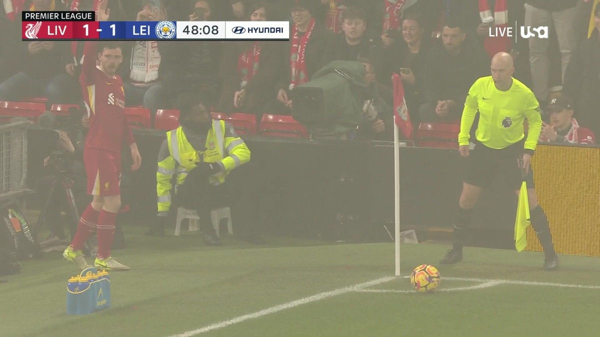 Liverpool vs. Leicester City Premier League Soccer (Season 2025