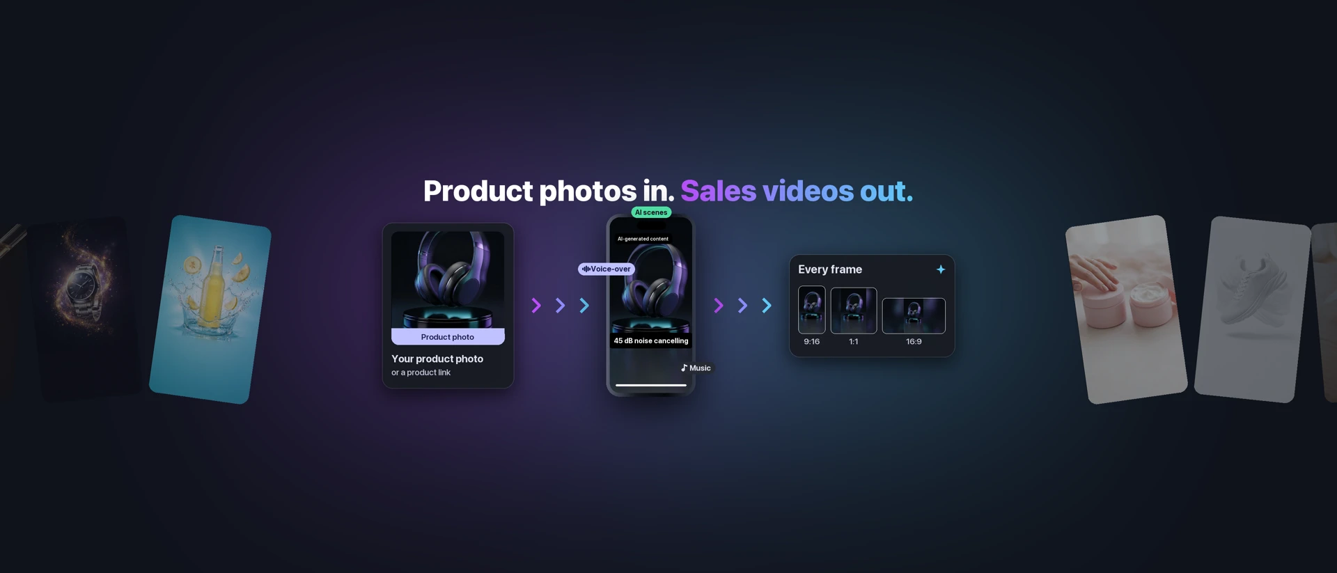 Vidmerce AI: Product Video Ads product page header