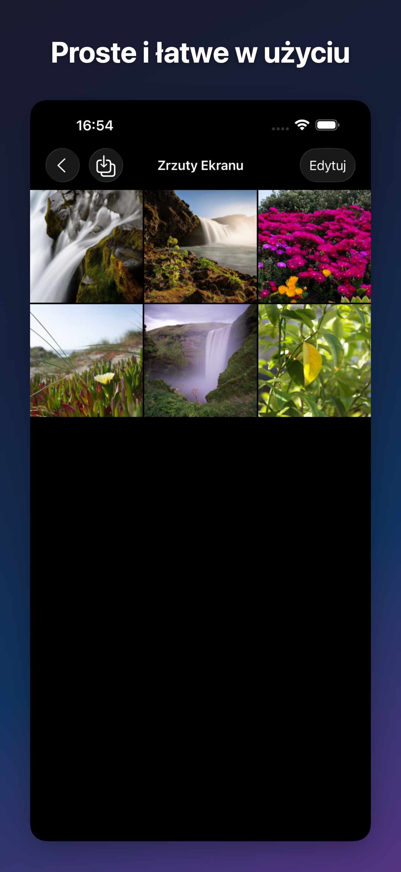 ProjectCam - Photo Folders iOS screenshot 3 showing app interface