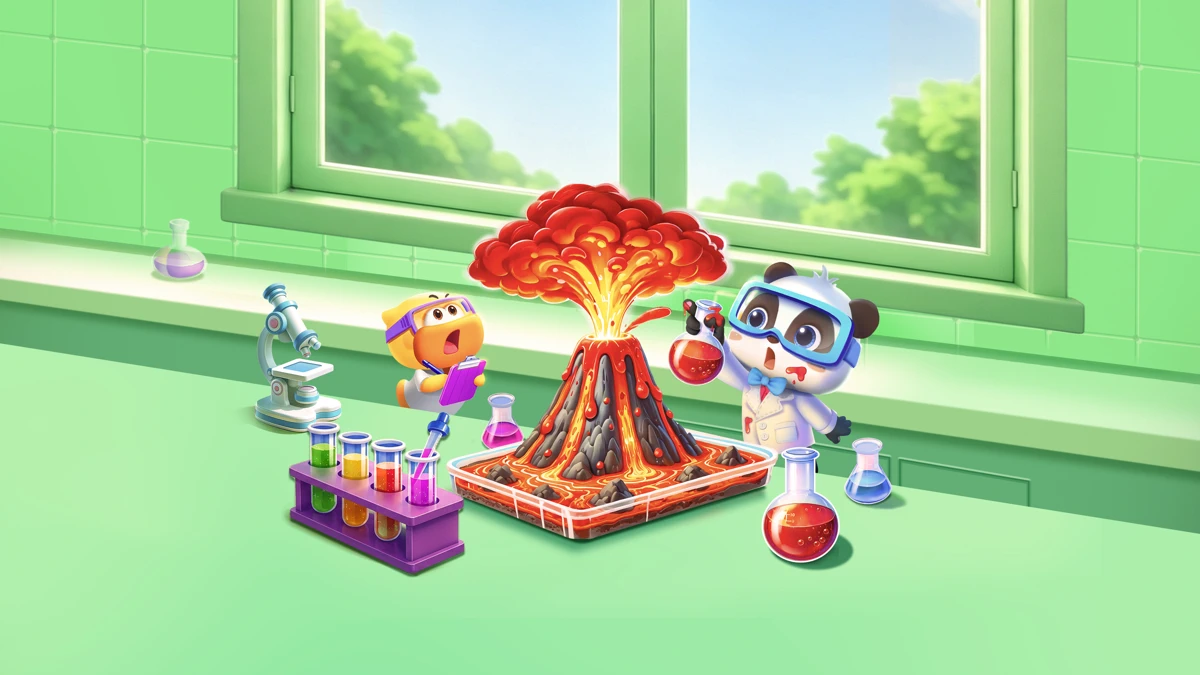 BabyBus Kids Science App Store product page header