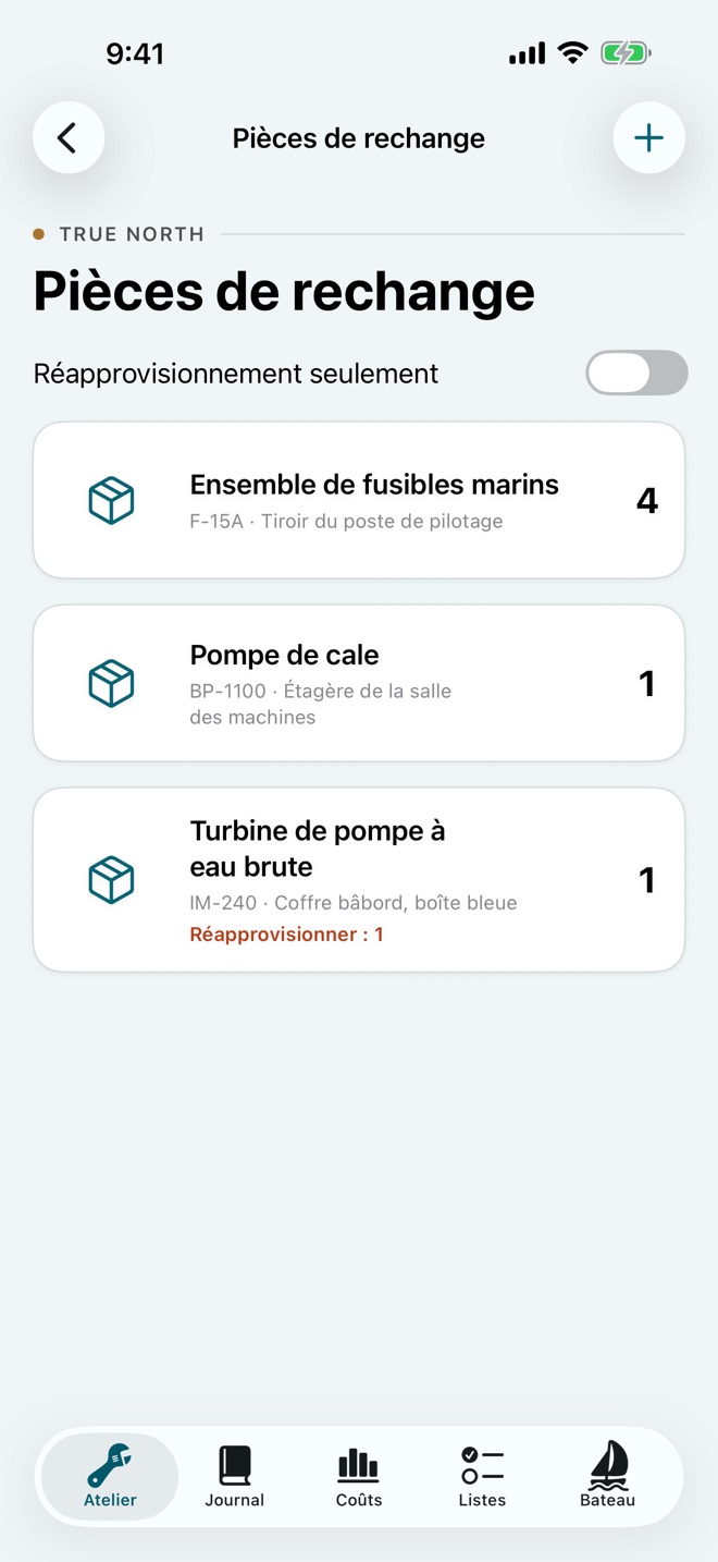 HullBook : Entretien de bateau capture d’écran 2