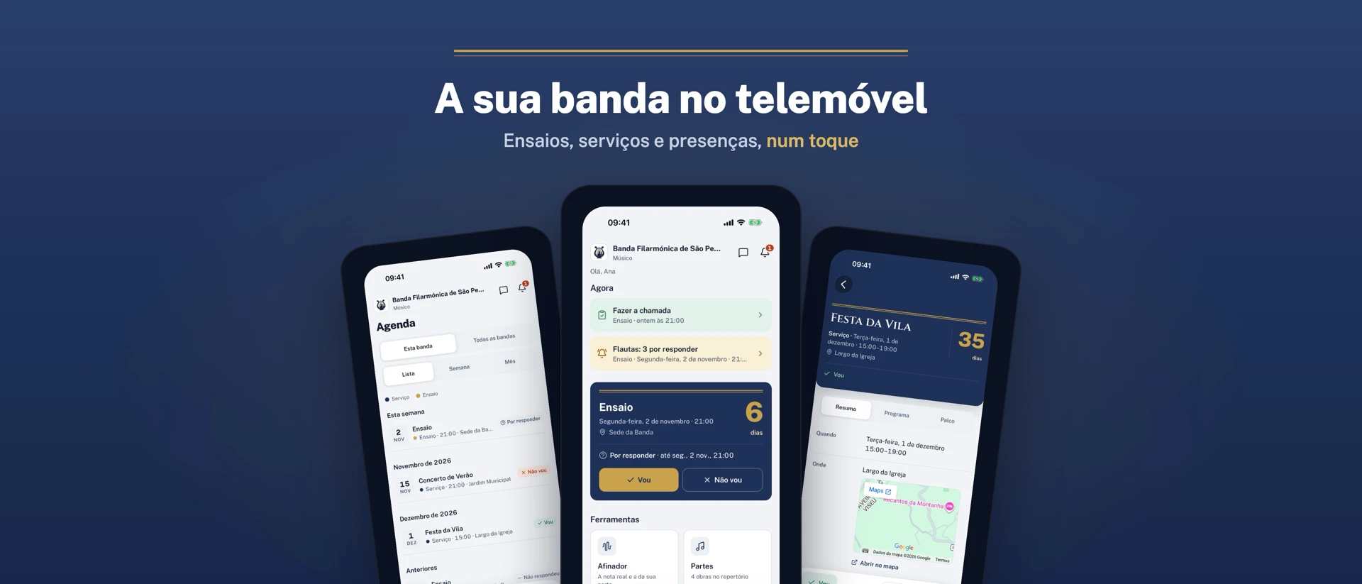 BandaHub product page header