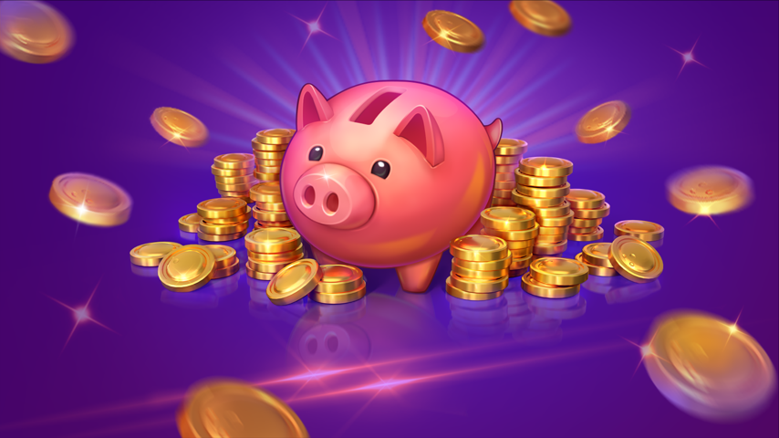 Get Gold from the Piggy Bank! Special Event