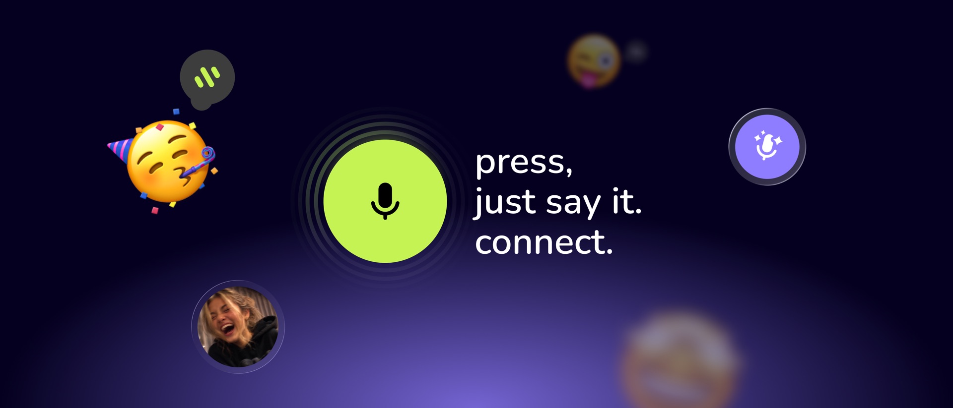 buz - voice connects product page header