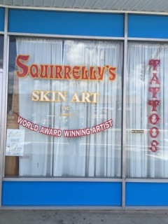 Squirrelly’s Skin Art