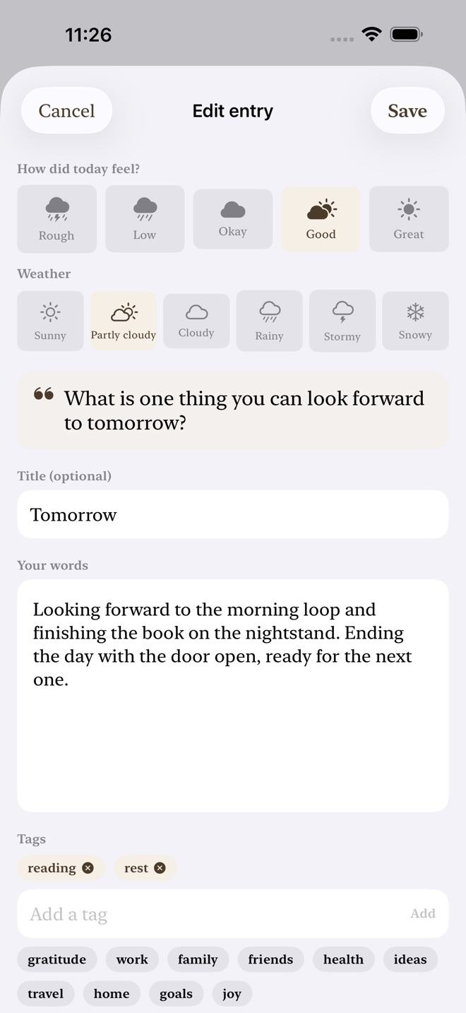 Inklet: Daily Journal screenshot 7