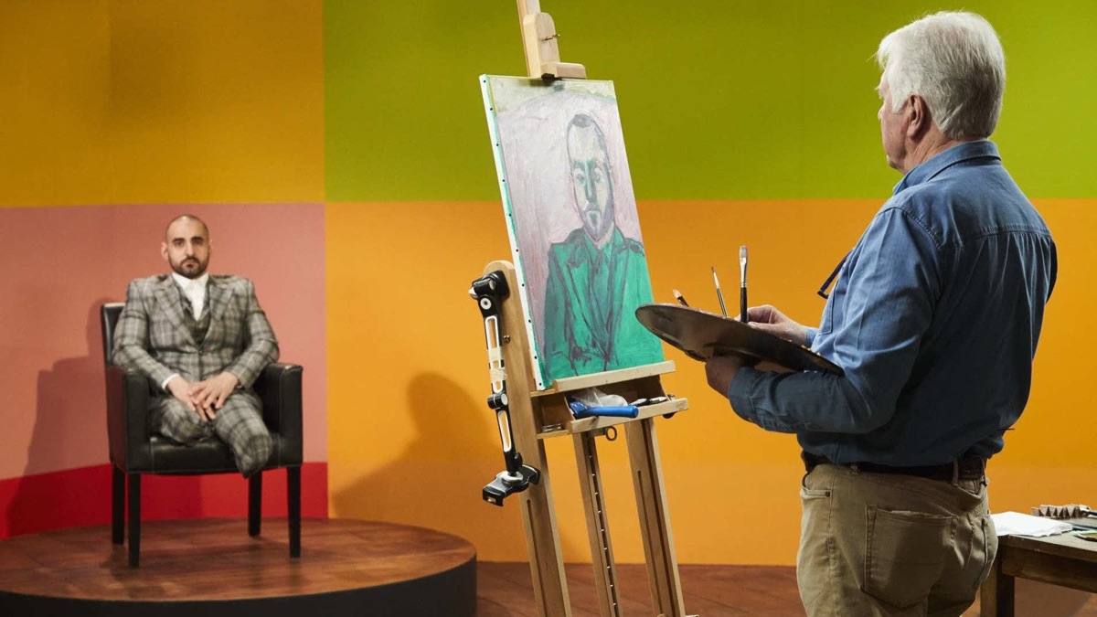 Chris Packham, Arlene Phillips, Ali Jawad - Portrait Artist of the Year
