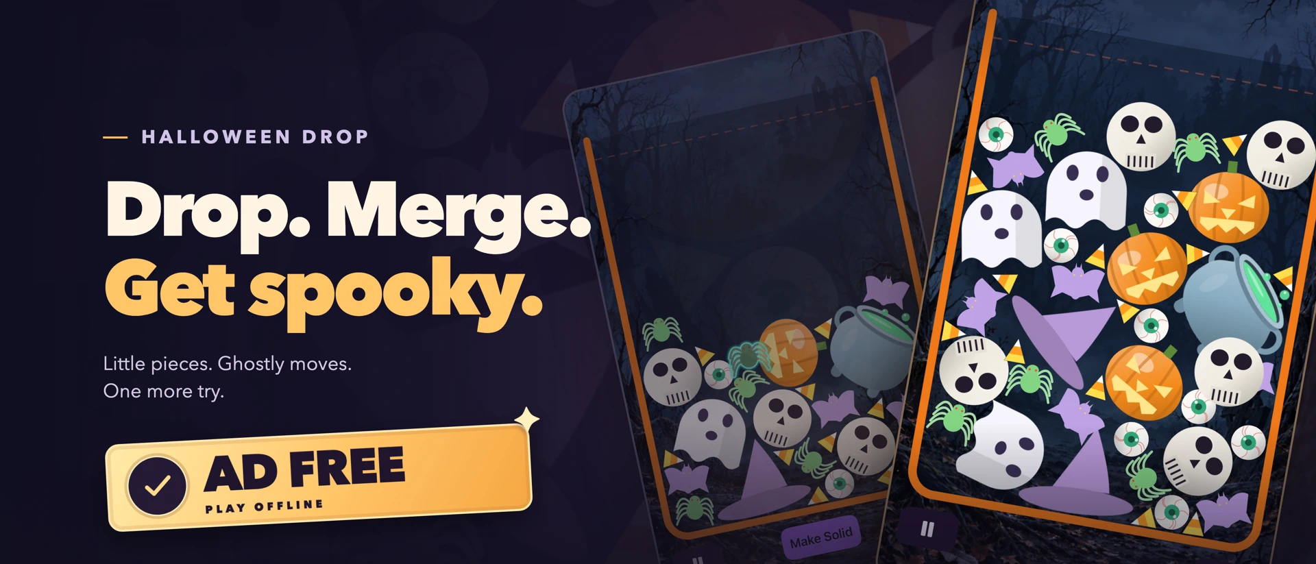 Halloween Drop product page header