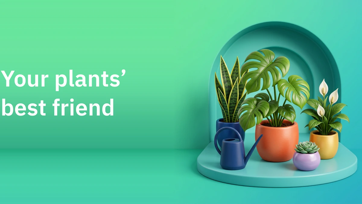 Bamboo: Your Plant Friend App Store product page header