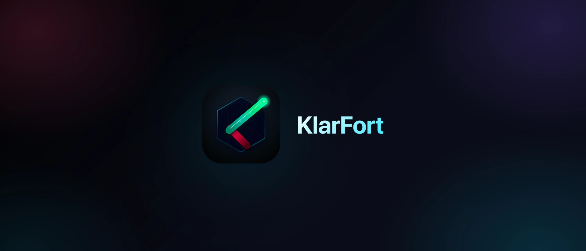 KlarFort: Wealth & Portfolio product page header