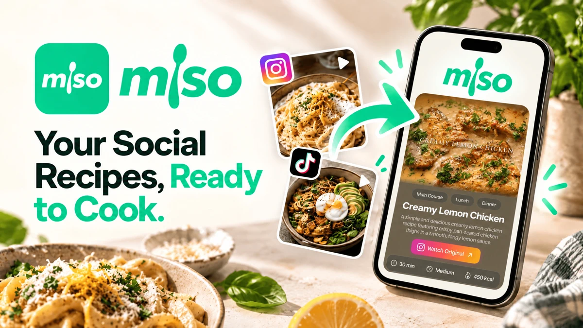 Miso Cook: AI Recipe Keeper search result