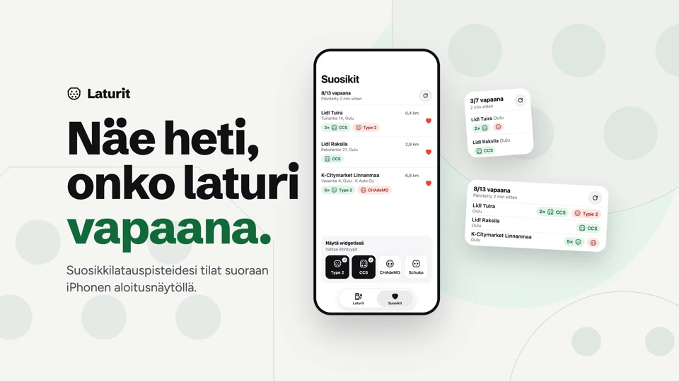 Laturit App Store search result