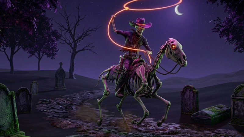 Google Gemini 活动「Halloween with Gemini」配图