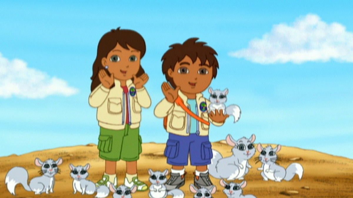 Chinta the Baby Chinchilla Go, Diego, Go! (Series 1, Episode 1