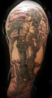Green Man Tattoo photo 6