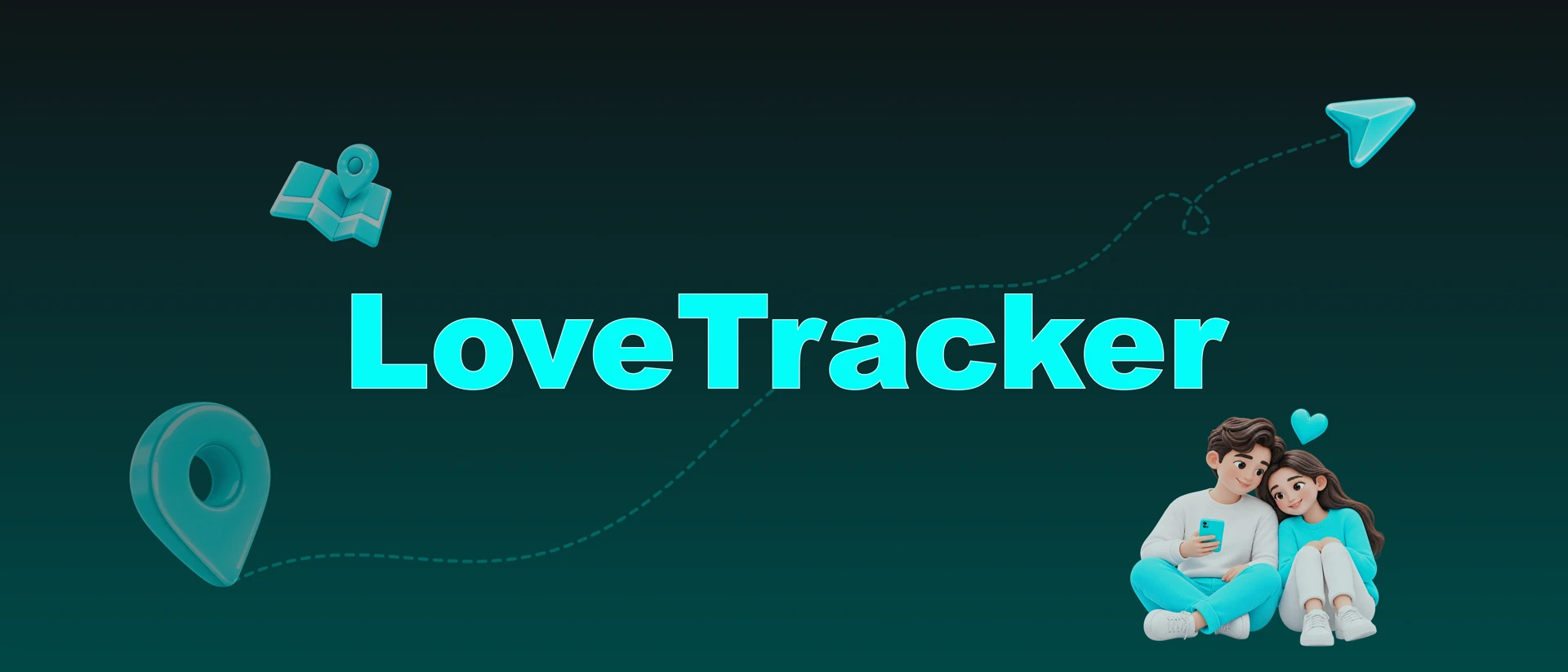 LoveTracker – Location Sharing product page header
