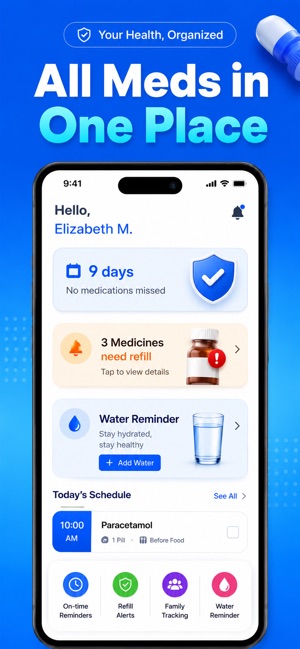 Pill Reminder & Alarm: Recure screenshot 2
