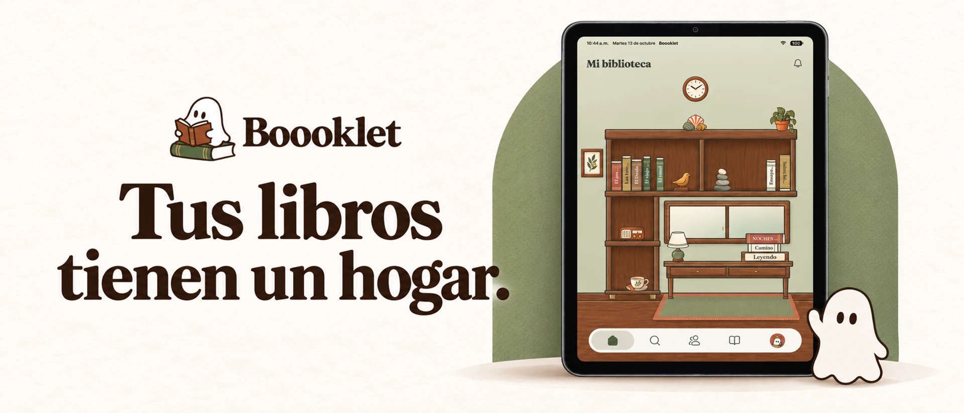 Boooklet product page header