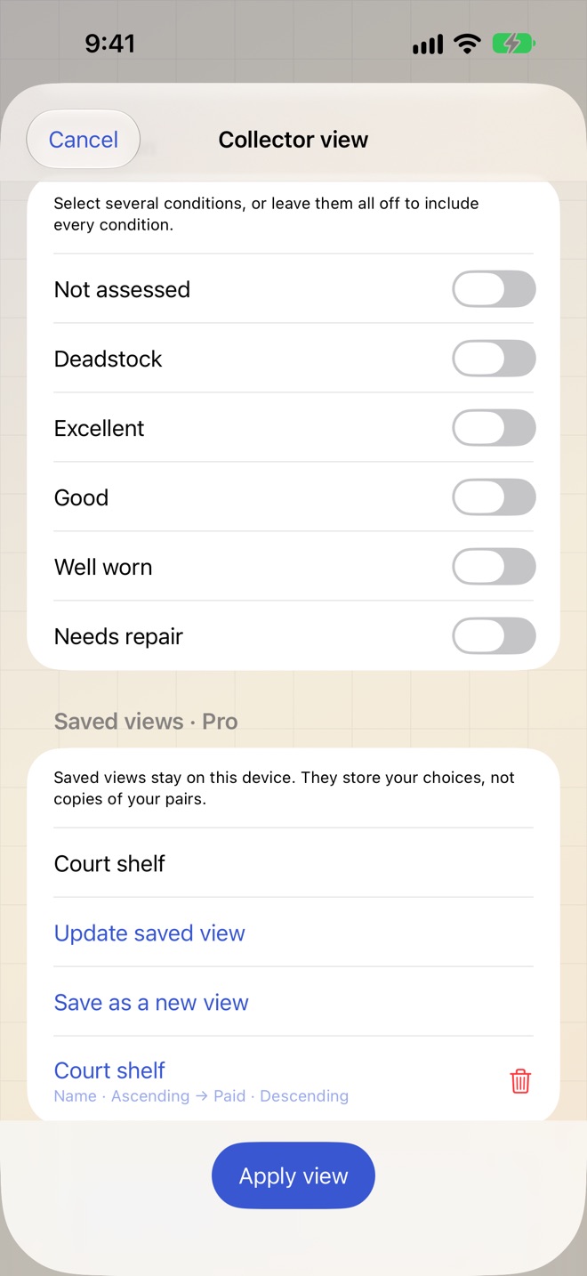 KicksVault: Sneaker Collection screenshot 3