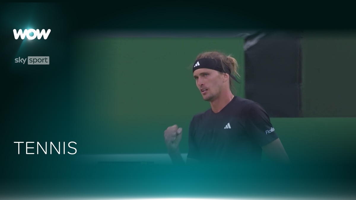 ‎Tennis | ATP: Indian Wells - Alexander Zverev - Alex de Minaur - die ...