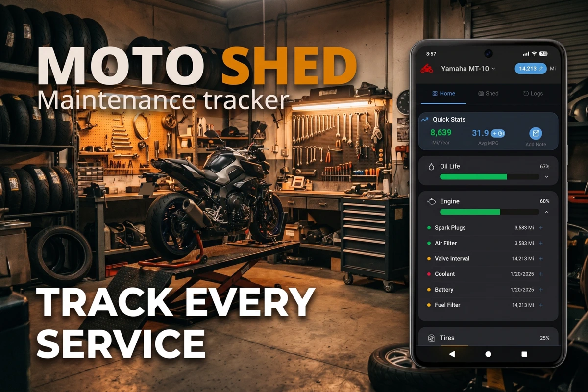 Moto Shed: Bike Maintenance search result