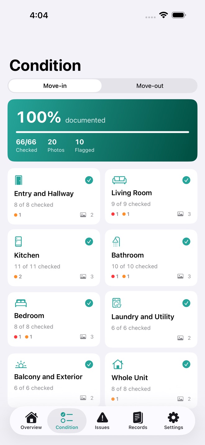 LeaseNotes: Renter Records screenshot 2