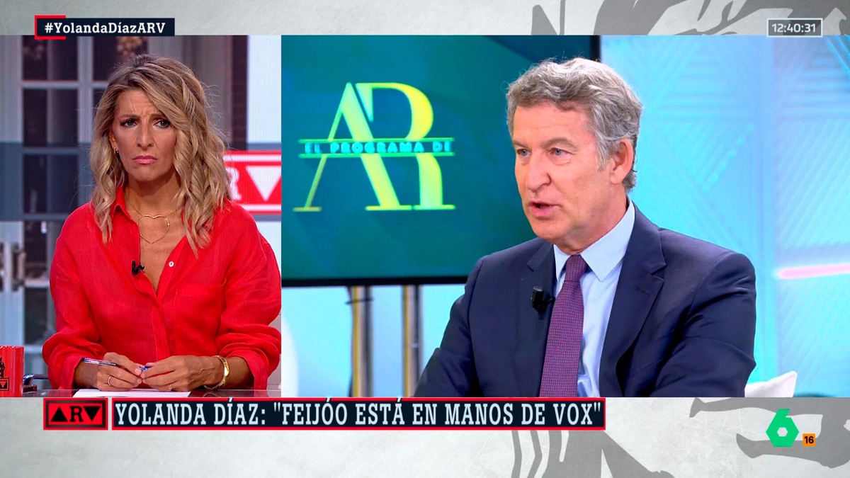‎Díaz estalla contra Feijóo por acusar a Sánchez de lucrarse con la ...