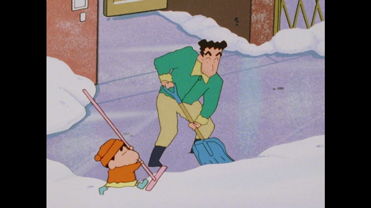 131-3 雪かきは楽しいゾ - Crayon Shin Chan - Apple TV (日本)