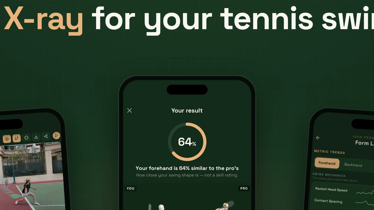 TorqAI: Tennis Swing Doctor App Store product page header
