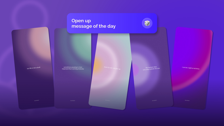 Message of the day Special Event