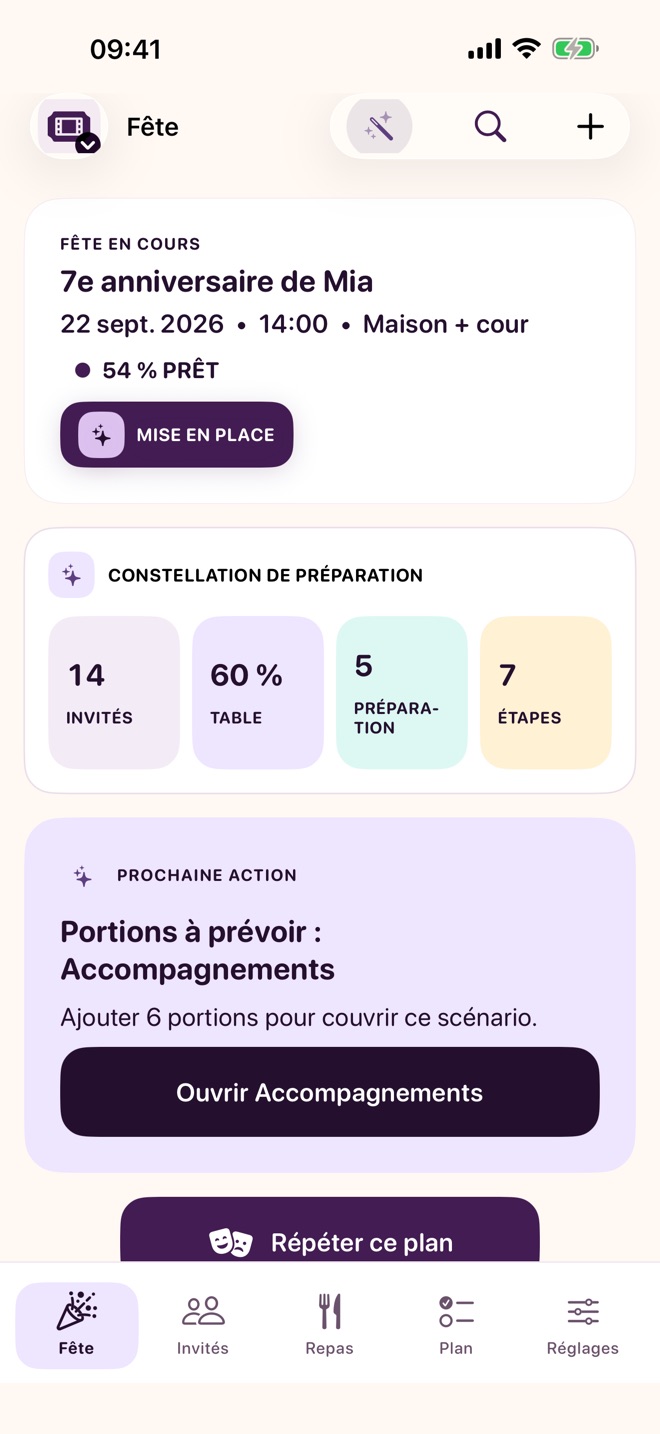 FeteList: Planifier sa fête capture d’écran 1