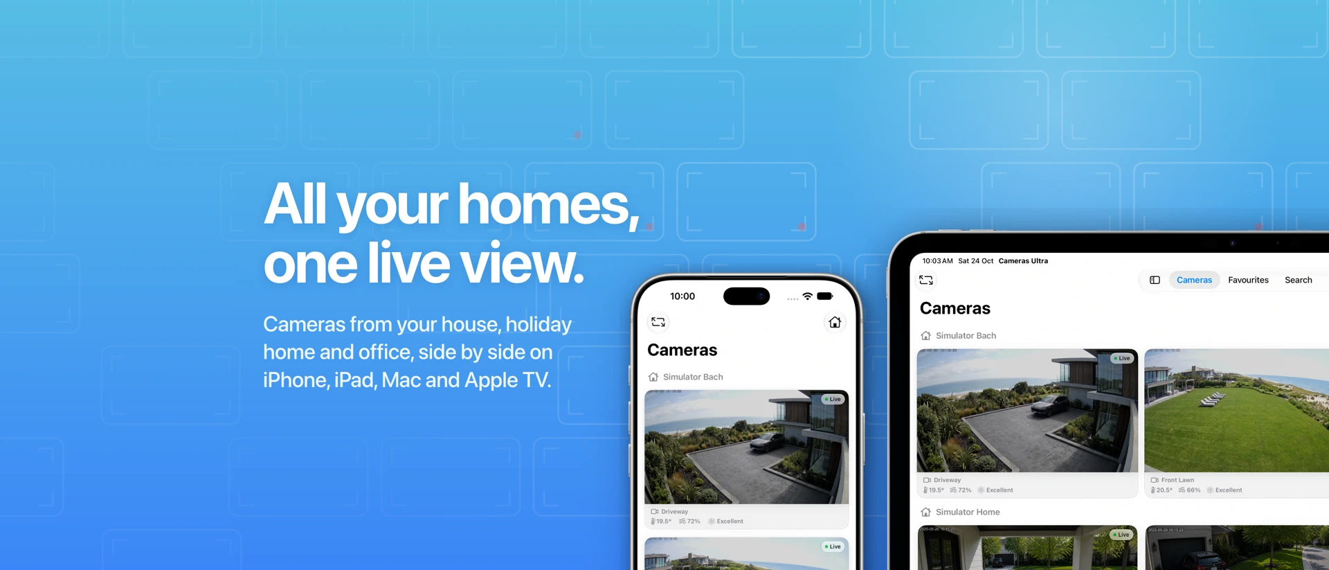 Cameras Ultra product page header