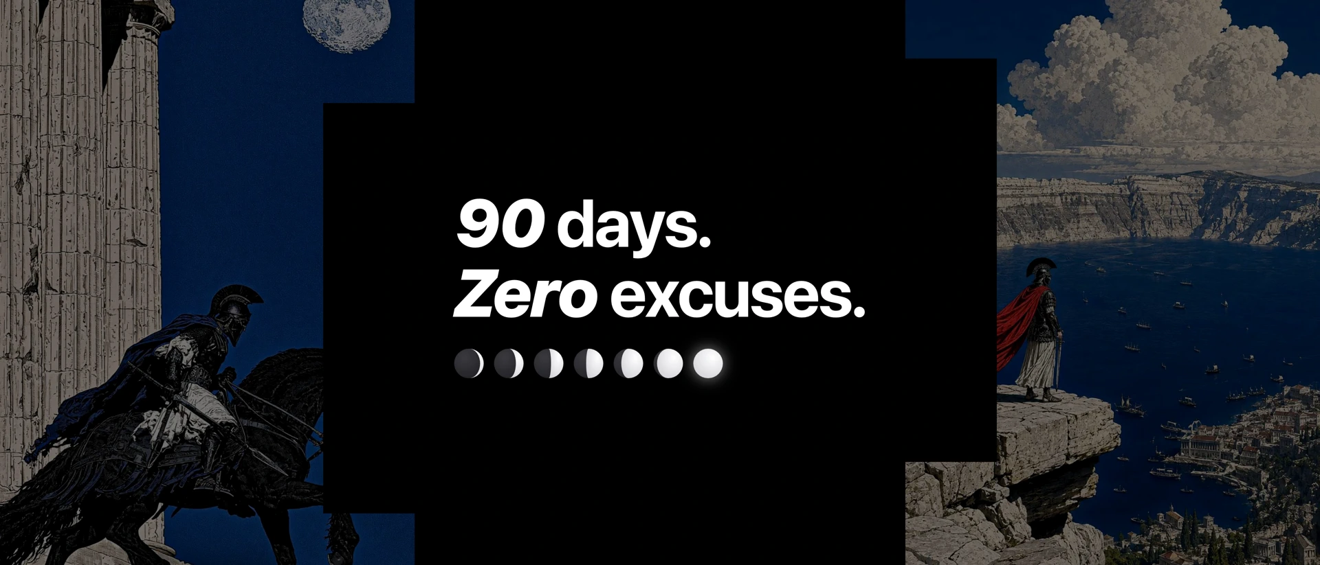 Winterarc - 90-Day Challenge product page header