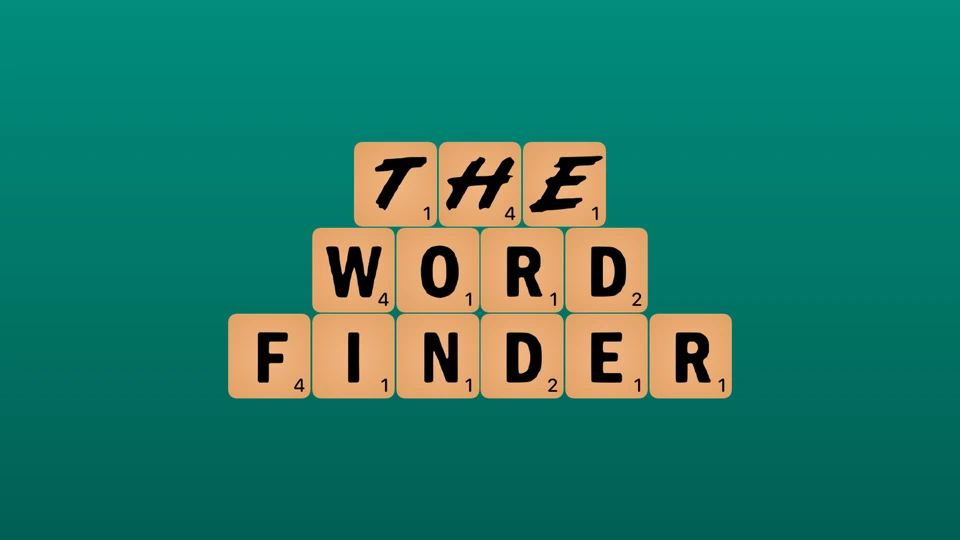 The Word Finder App Store product page header
